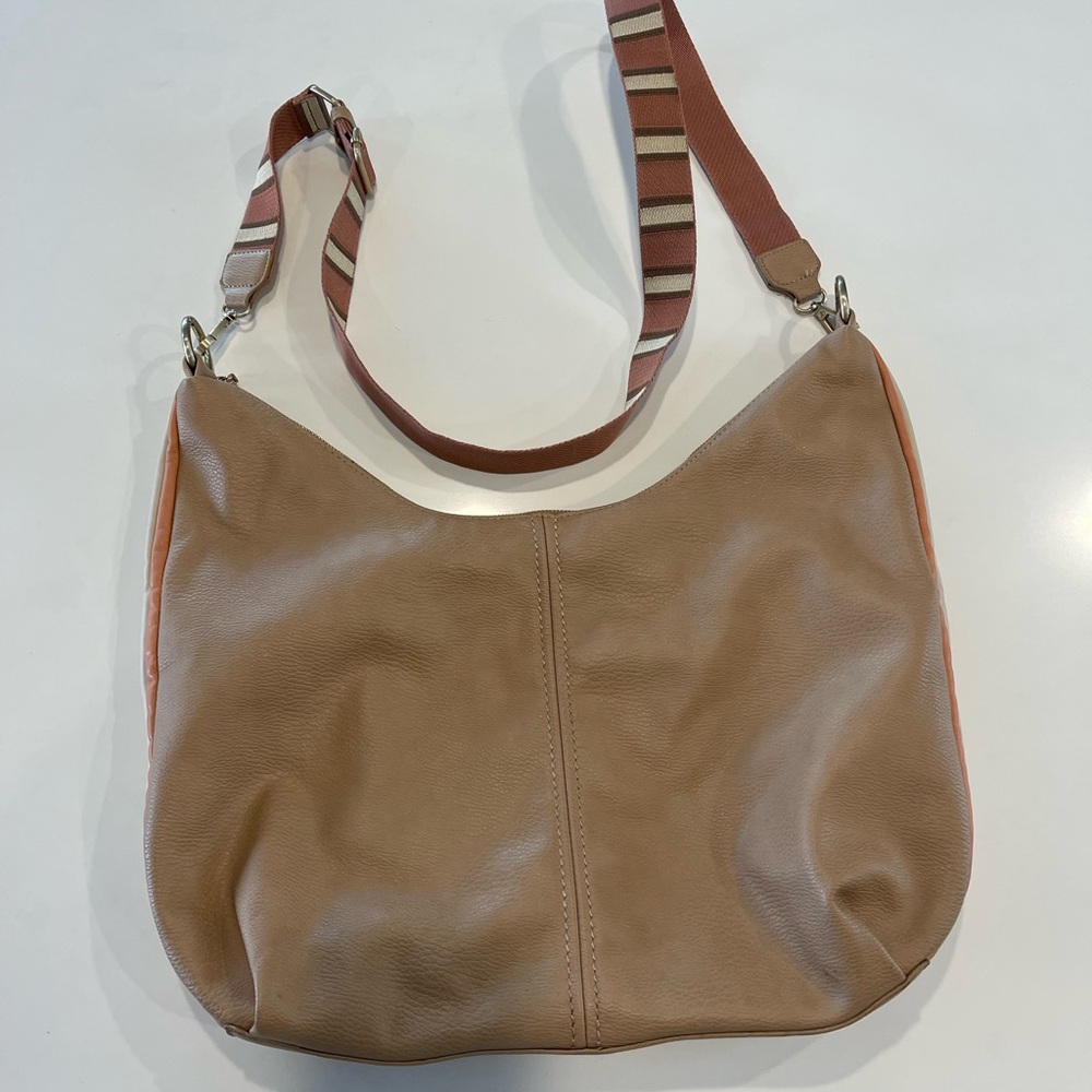 Anthropologie Vegan Leather Crossbody Lrg Bag